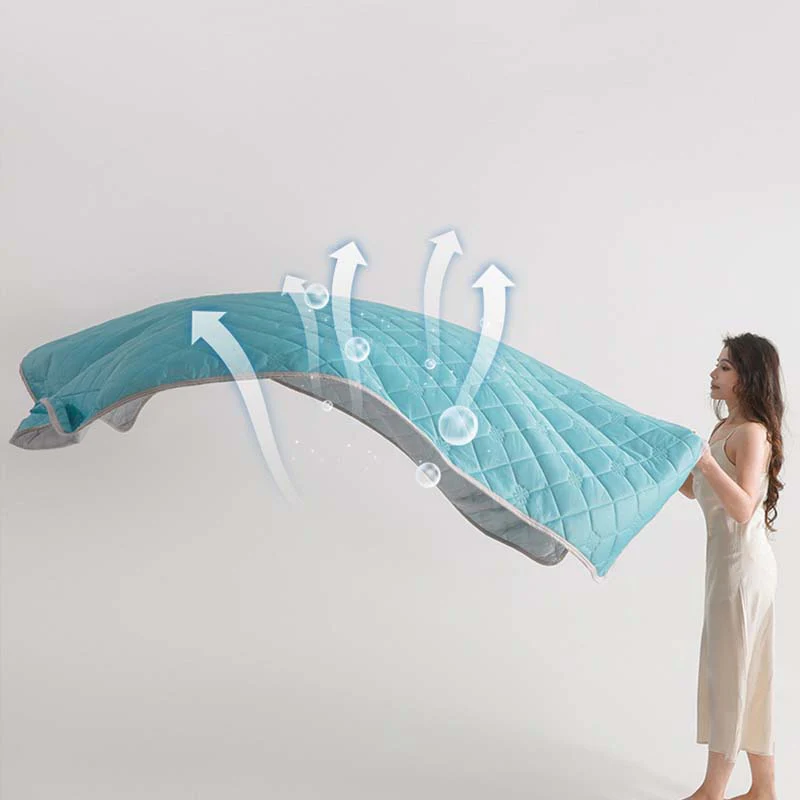 🌙 56% DE RÉDUCTION - ❄️ Couette d'été rafraîchissante, imprimée, lavable et respirante 💤 - Image 7