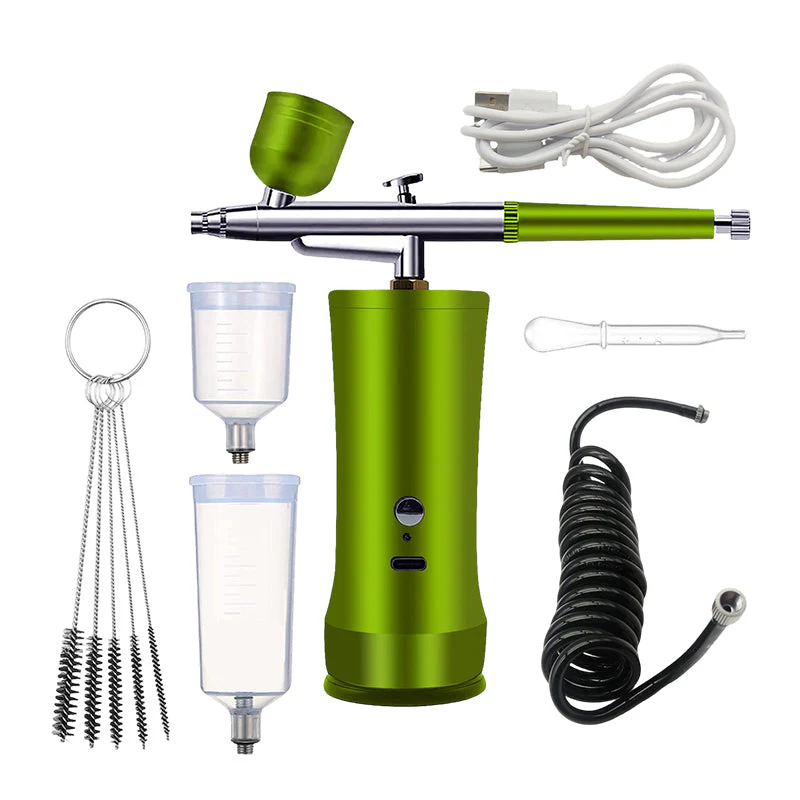 📢📢50 % de réduction !! ⏰Kit aérographe sans fil avec compresseur - Image 8