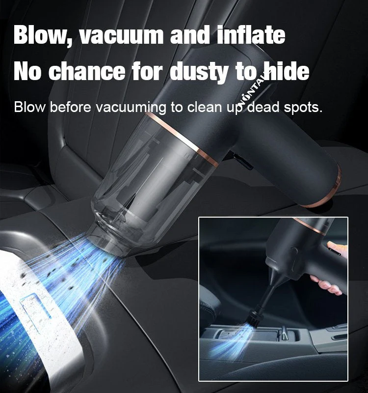 Soldes de fin de saison😍60%OFF🏆Blow, Vacuum, Inflate - Cordless Vacuum Cleaner for Home and Car - Image 4
