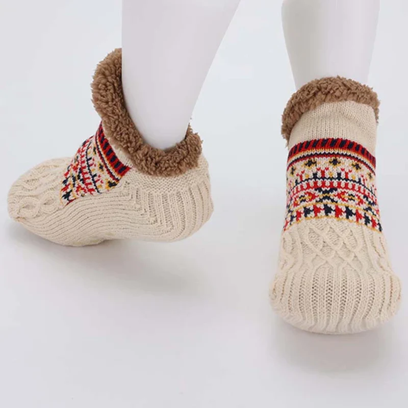 📢50% de réduction！！！📍Chaussettes pantoufles confortables avec antidérapant - Image 3