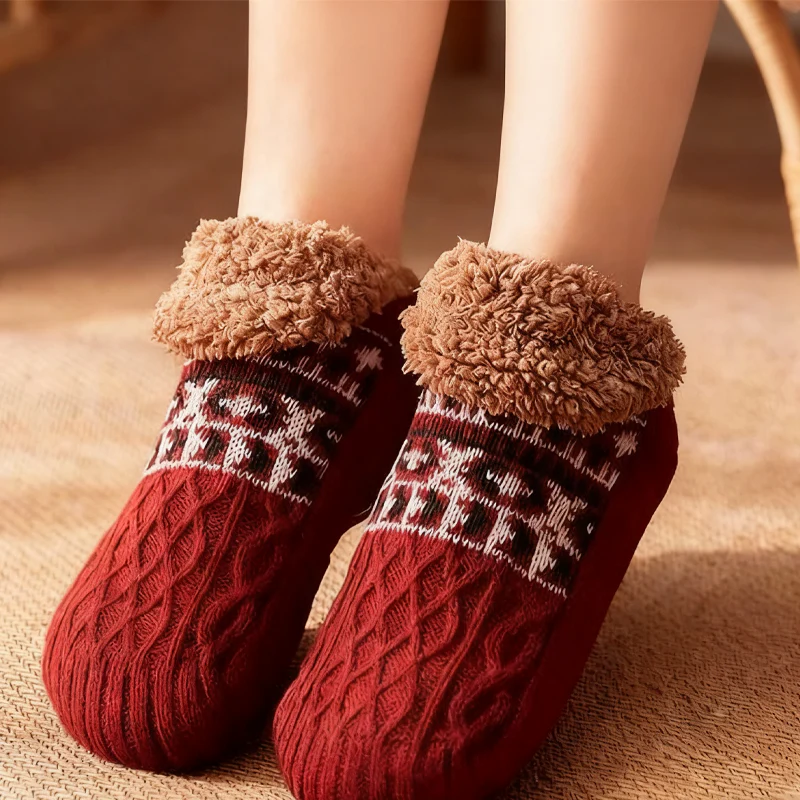 📢50% de réduction！！！📍Chaussettes pantoufles confortables avec antidérapant - Image 6