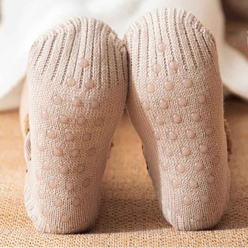 📢50% de réduction！！！📍Chaussettes pantoufles confortables avec antidérapant - Image 7