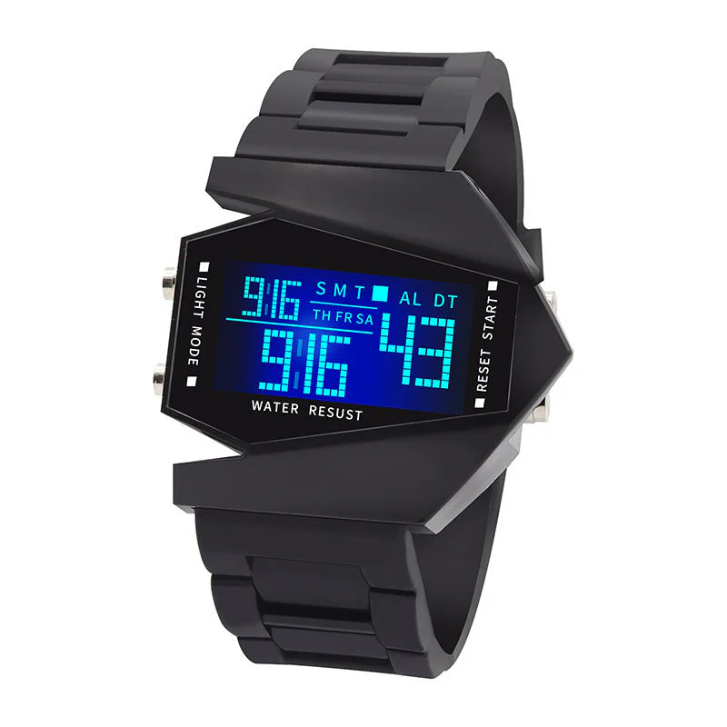 (đ„ Grande rĂ©duction de 50%)â Creative lumineux avion forme LED montres đ„ - Image 8