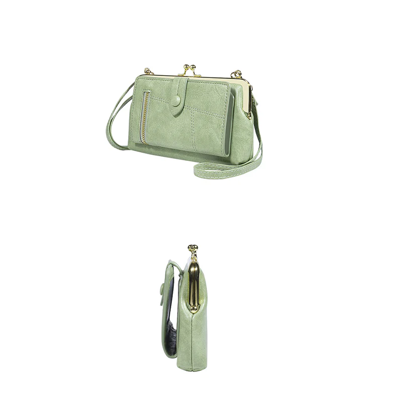 📢50% de réduction!!!📍Sac à bandoulière pour téléphone avec organiseur multi-cartes - Image 14