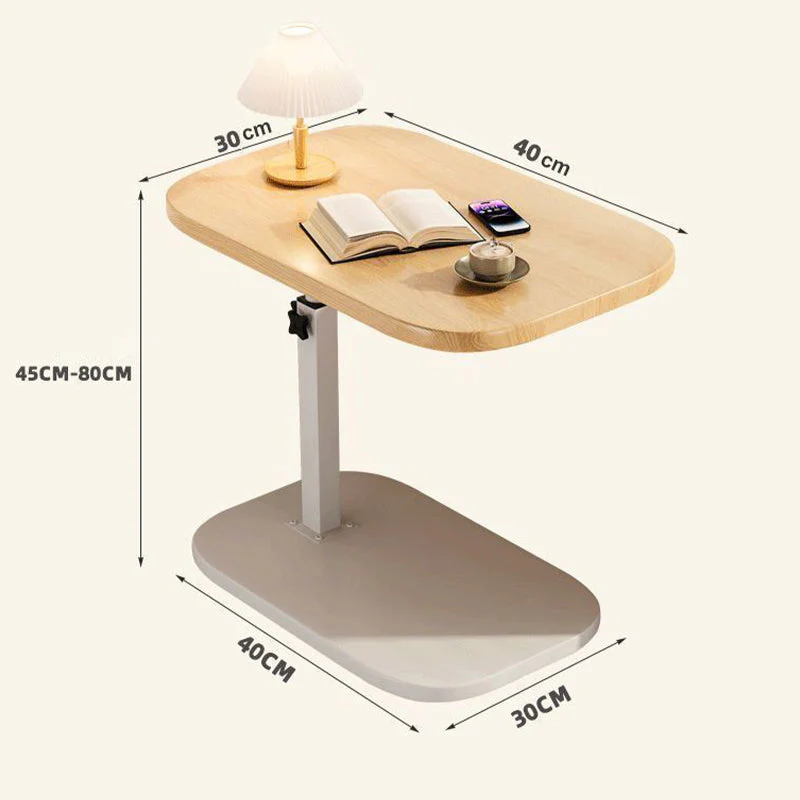 🔥🚚Livraison gratuite📢📢60% DE RÉDUCTION ! ✨ Table pliante en forme de C, réglable en hauteur - Image 8