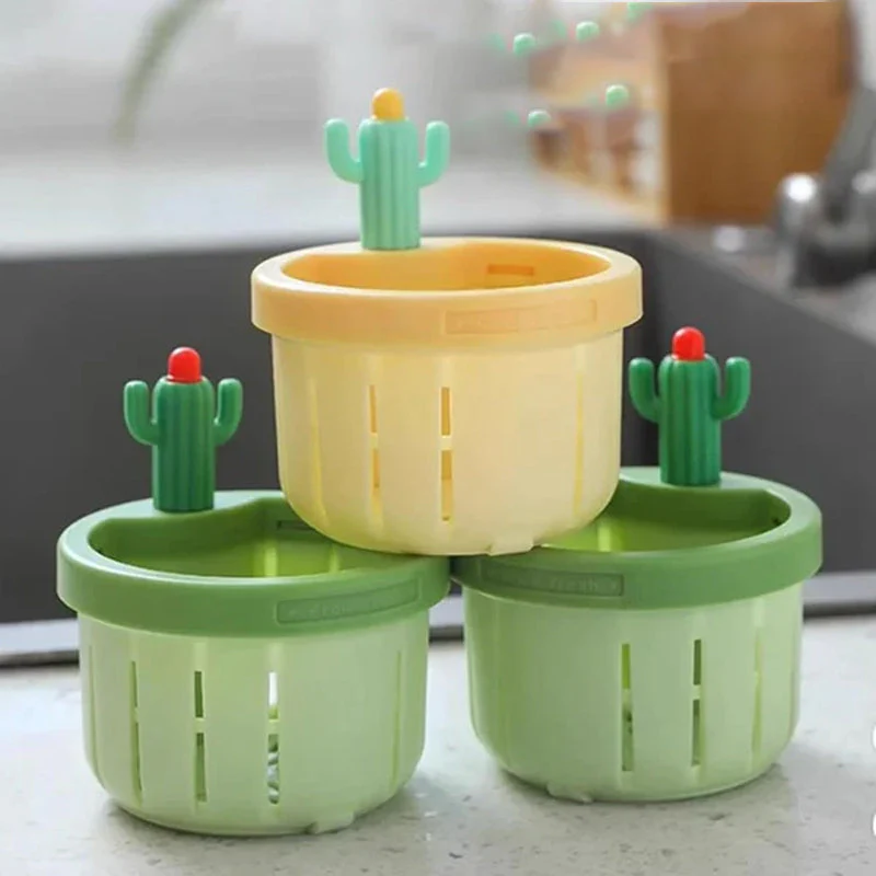 📢📢3 dernières heures : Grande vente⏰⏰Filtre à Évier de Cuisine en Forme de Cactus - Image 2