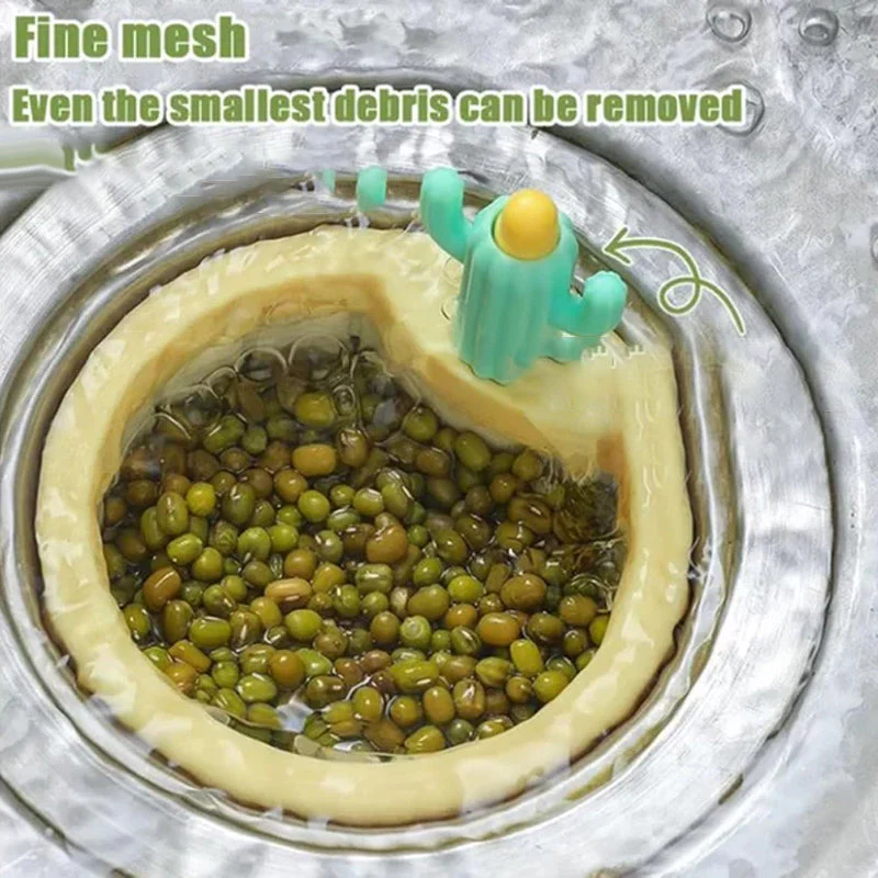 📢📢3 dernières heures : Grande vente⏰⏰Filtre à Évier de Cuisine en Forme de Cactus - Image 4