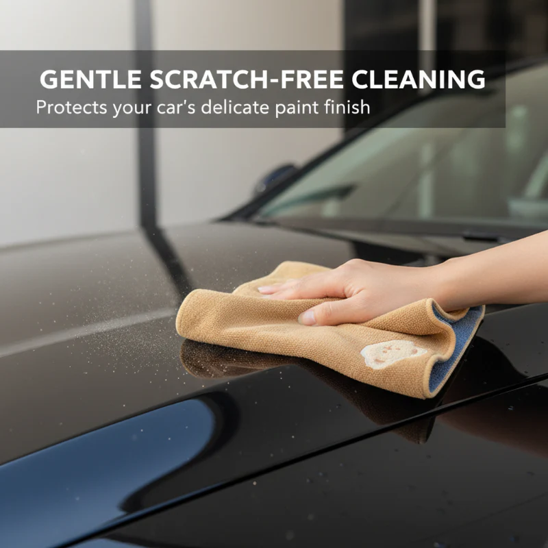 📢📢Achetez-en 1, obtenez-en 1 gratuit⏰Serviette double face pour voiture « Cute Bear » - Image 5