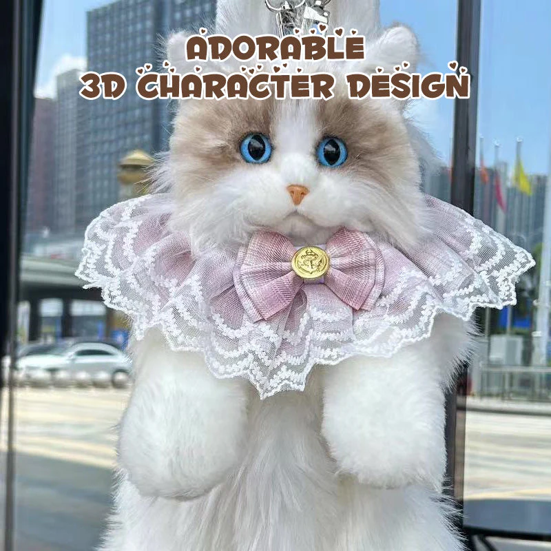 📢📢57% DE RÉDUCTION !!!✨Sac à dos en peluche avec chat mignon - Image 2