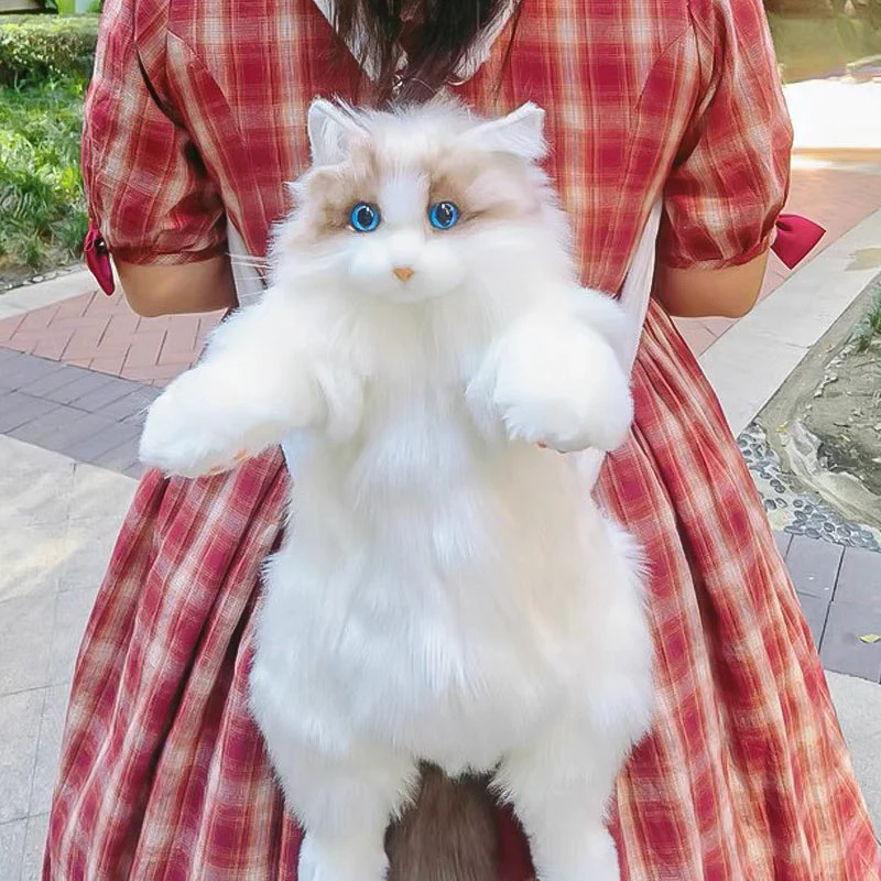 📢📢57% DE RÉDUCTION !!!✨Sac à dos en peluche avec chat mignon - Image 8