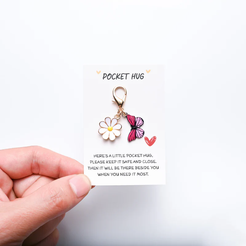 📢📢50% DE RÉDUCTION !!!✨💥Porte-clés et carte Daisy avec insecte mignon - Image 7