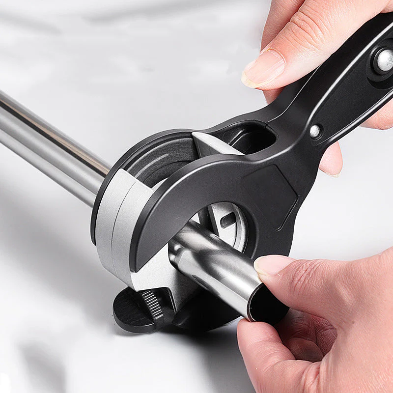 🔧 50% DE RÉDUCTION ! ✨ Coupe-Tube à Cliquet à Une Main - Design Ergonomique pour Coupes Précisées sur Cuivre/Plastique/Aluminium 🛠️📏