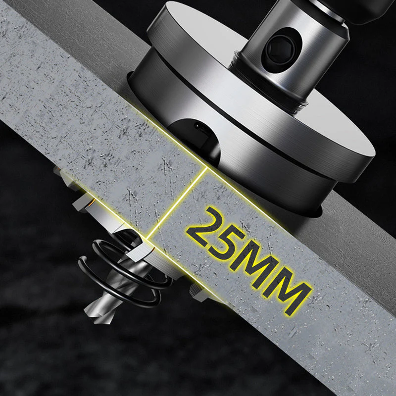 ⏳50% de réduction pour une durée limitée⏰Coupe-trou à pointe carbure pour métal⚙️ - Image 4