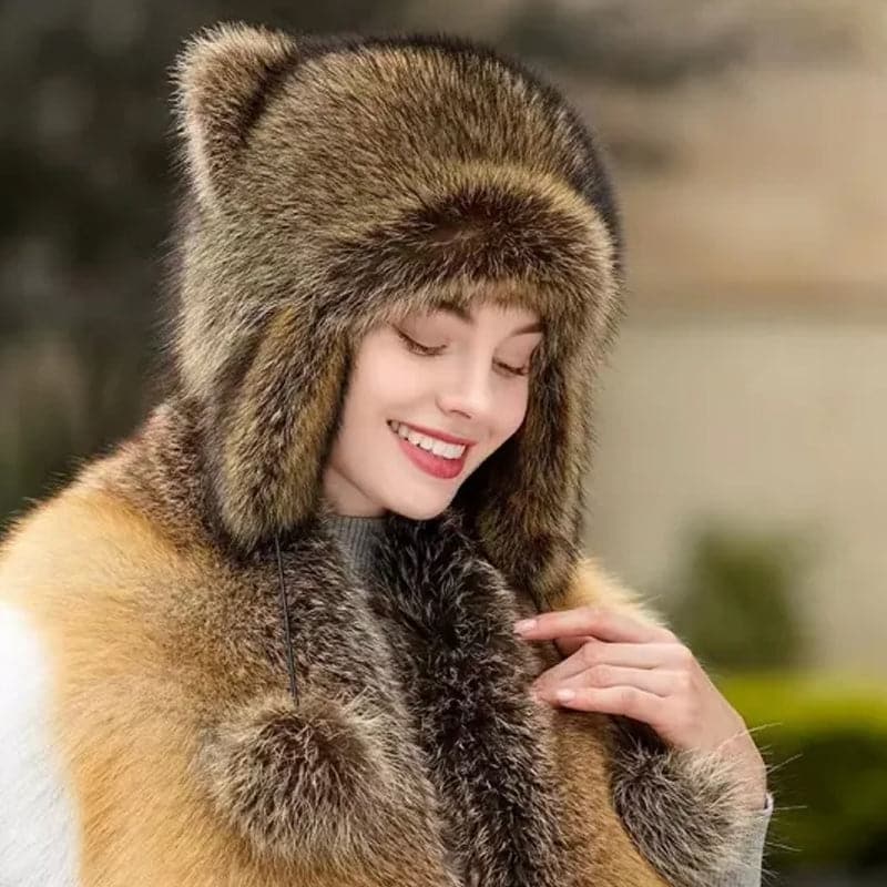 ✨ 50 % DE RÉDUCTION MAINTENANT ! ✨Chapeau en peluche parent-enfant avec fausse queue de raton laveur - Image 3