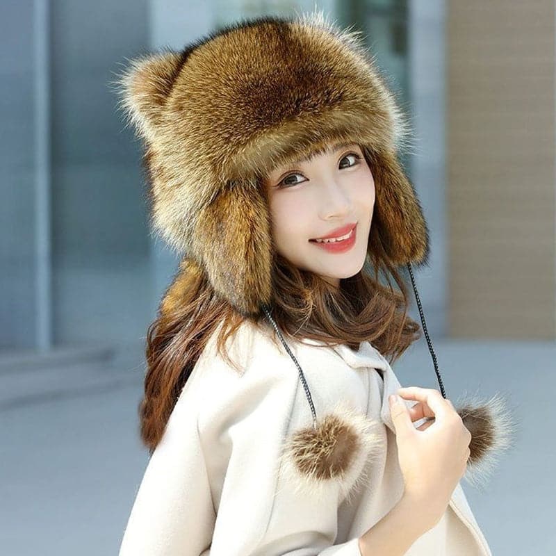✨ 50 % DE RÉDUCTION MAINTENANT ! ✨Chapeau en peluche parent-enfant avec fausse queue de raton laveur - Image 6