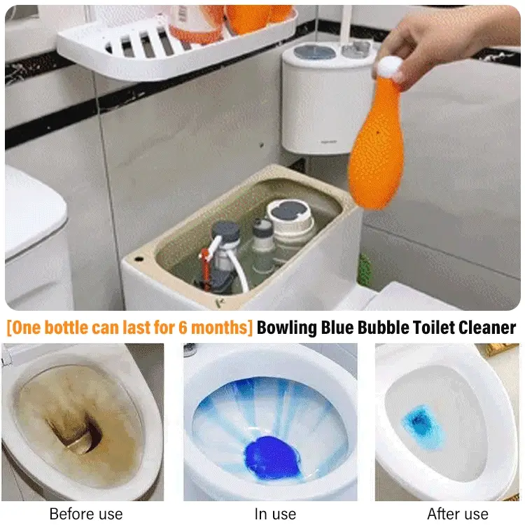 🔥Nettoyant pour cuvette de toilette Bowling Blue Bubble🔥 - Image 4