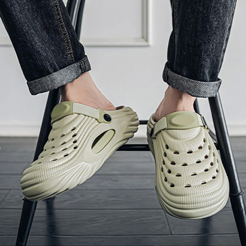 ✨✨Sandales slip-on respirantes pour hommes👣 Deux façons de porter une paire de chaussures👣 - Image 4