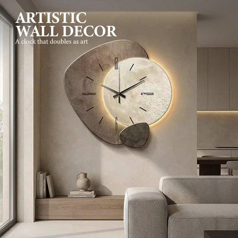 📢📢60 % de réduction !! ⏰Horloge murale décorative de style nordique - Image 4