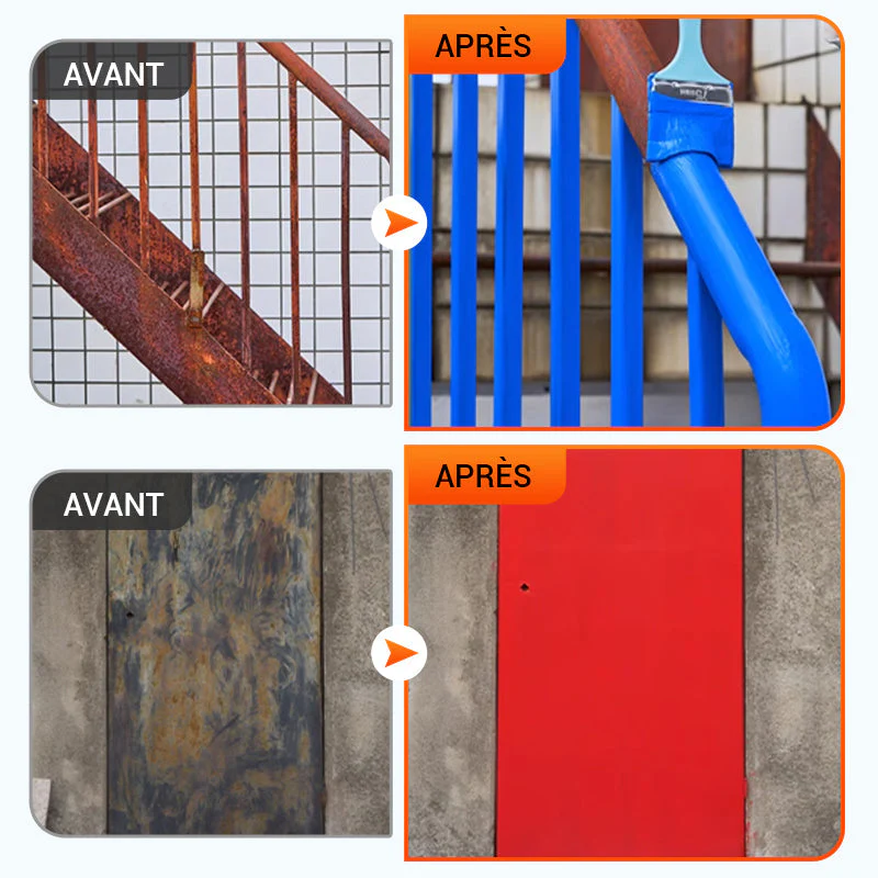 ⏳ Limited time 61%&72% off! 💥 Peinture Convertisseur de Rouille à Base d'Eau - Image 2