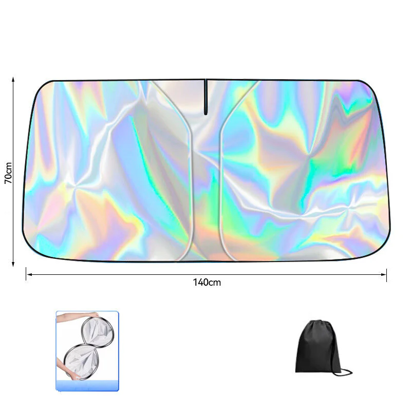 ☀️Pare-Soleil Pliant pour Pare-Brise de Voiture☀️ 🚗✨Filtre UV Avancé • Compact & Rapide à Installer✨ - Image 11