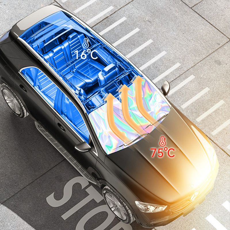 ☀️Pare-Soleil Pliant pour Pare-Brise de Voiture☀️ 🚗✨Filtre UV Avancé • Compact & Rapide à Installer✨ - Image 4