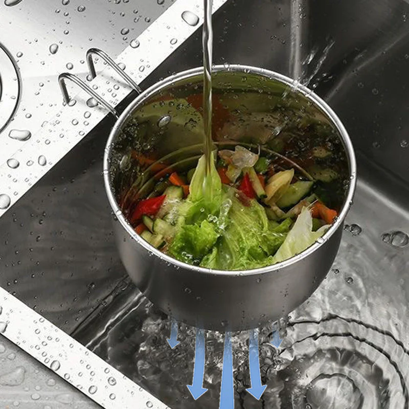 👨🍳👩🍳🧑🍳 Panier de filtre pour évier de cuisine suspendu multifonctionnel - Image 3