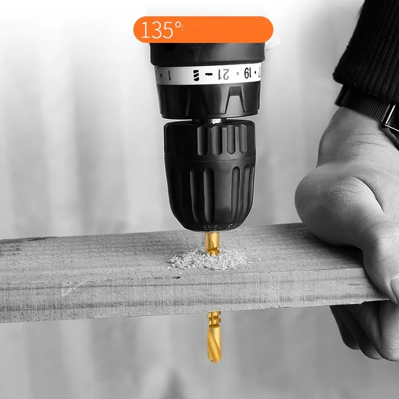 📢📢50 % de réduction !! ⏰ Jeu de forets hélicoïdaux Accessoires pour outils électriques (lot de 6) - Image 5