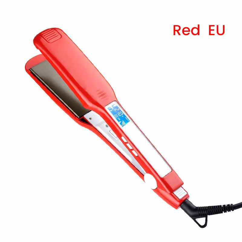 ✅ Plaques titine ultra-lisses – 0 frisottis, 100% brillance🔥 Lisseur/styler avec écran LCD et température réglable💞Créez des cheveux soyeux instantanément💞 - Image 12