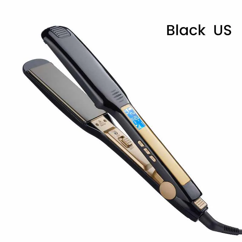 ✅ Plaques titine ultra-lisses – 0 frisottis, 100% brillance🔥 Lisseur/styler avec écran LCD et température réglable💞Créez des cheveux soyeux instantanément💞 - Image 9