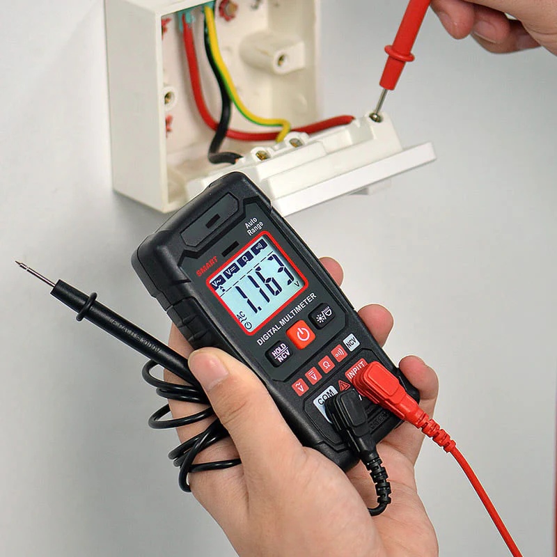 🏆50% de réduction pour une durée limitée🔧⚡️ Multimètre intelligent anti-brûlure ! Outil de mesure sans faille de la taille d'une paume de main, avec une gamme automatique de 4000 points ✨ - Image 4