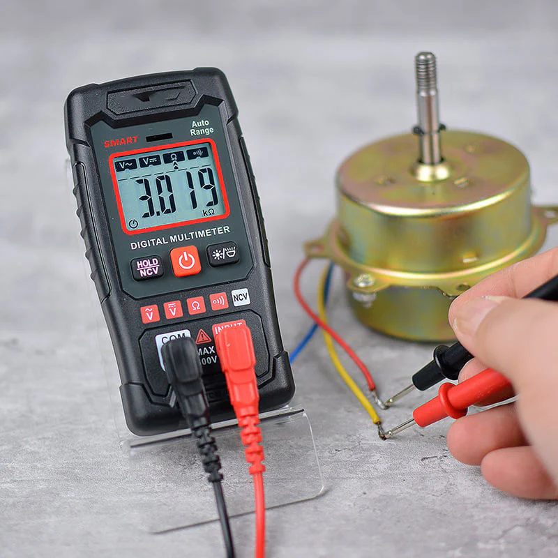 🏆50% de réduction pour une durée limitée🔧⚡️ Multimètre intelligent anti-brûlure ! Outil de mesure sans faille de la taille d'une paume de main, avec une gamme automatique de 4000 points ✨ - Image 5