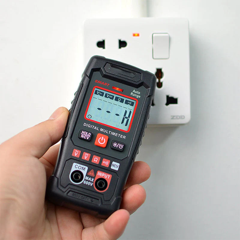 🏆50% de réduction pour une durée limitée🔧⚡️ Multimètre intelligent anti-brûlure ! Outil de mesure sans faille de la taille d'une paume de main, avec une gamme automatique de 4000 points ✨ - Image 6