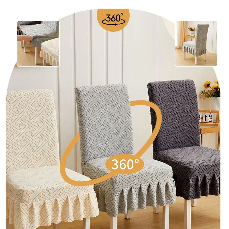 📢📢50% DE RÉDUCTION !!! 🎅🪑Lot de housses pour chaises de salle à manger ✨Donnez un coup de jeune à votre intérieur pour les fêtes ! Rafraîchissez votre salle à manger🎄 - Image 4