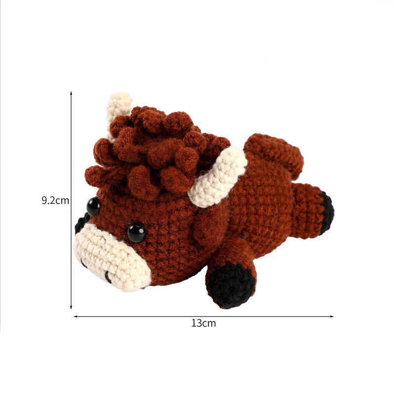 📢Grande vente!🏆Kit DIY pour tricoter à la main des animaux, pour débutants - Image 2