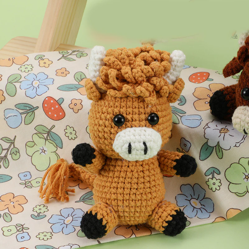 📢Grande vente!🏆Kit DIY pour tricoter à la main des animaux, pour débutants - Image 8