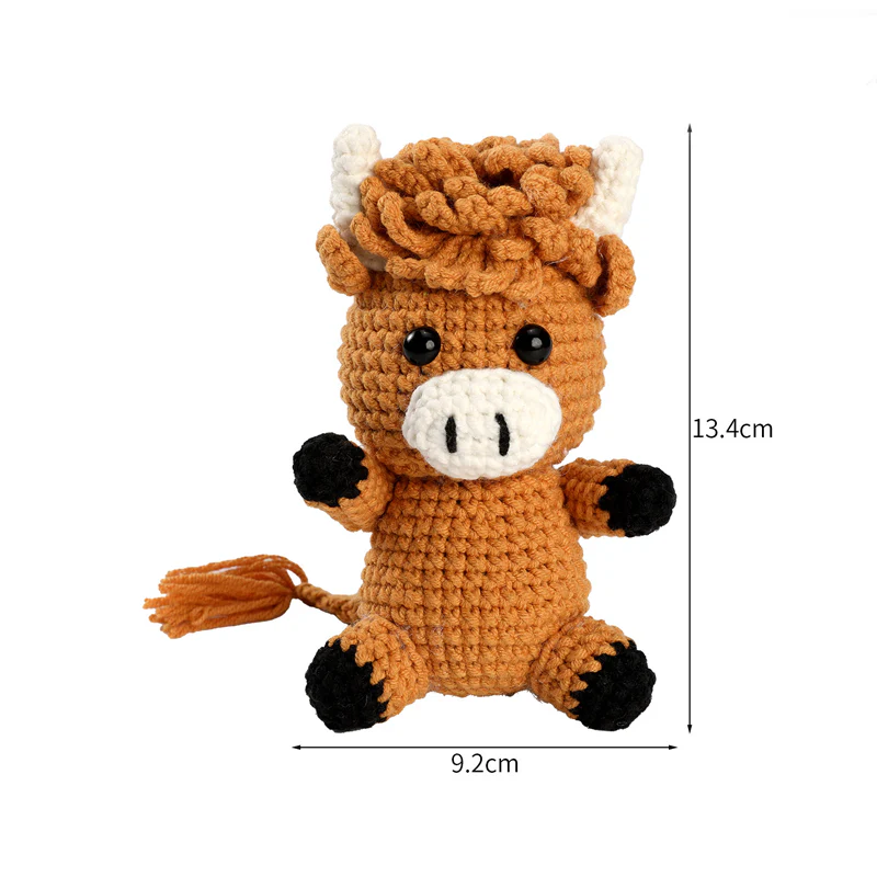 📢Grande vente!🏆Kit DIY pour tricoter à la main des animaux, pour débutants - Image 9