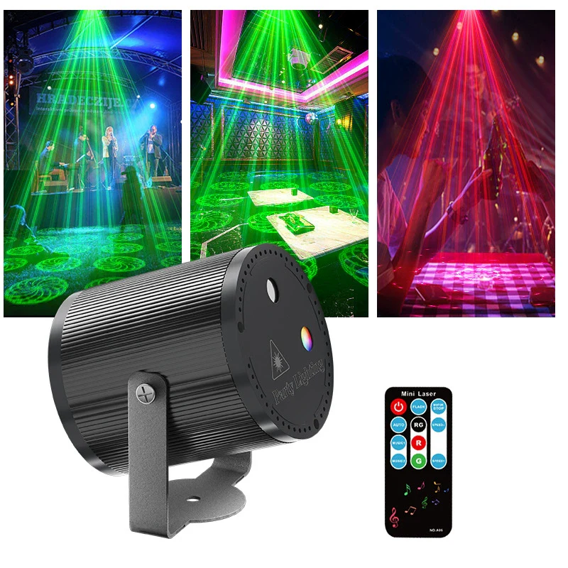 📢📢50 % DE RÉDUCTION !! ⏰Projecteur laser DJ avec 7 modes d'éclairage et télécommande - Image 2