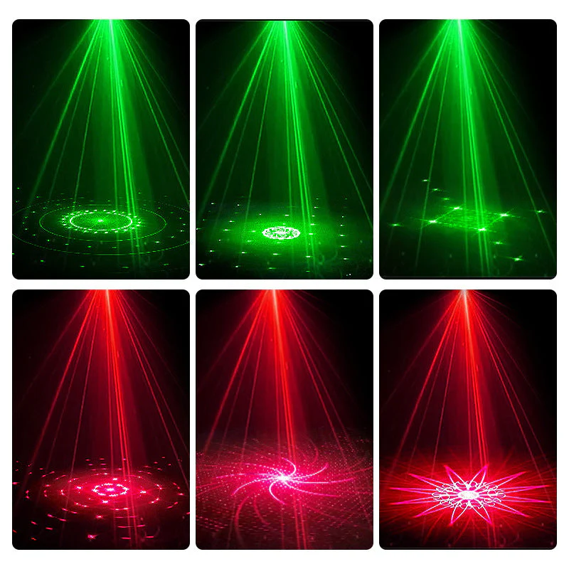 📢📢50 % DE RÉDUCTION !! ⏰Projecteur laser DJ avec 7 modes d'éclairage et télécommande - Image 4