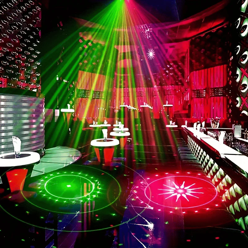 📢📢50 % DE RÉDUCTION !! ⏰Projecteur laser DJ avec 7 modes d'éclairage et télécommande - Image 5