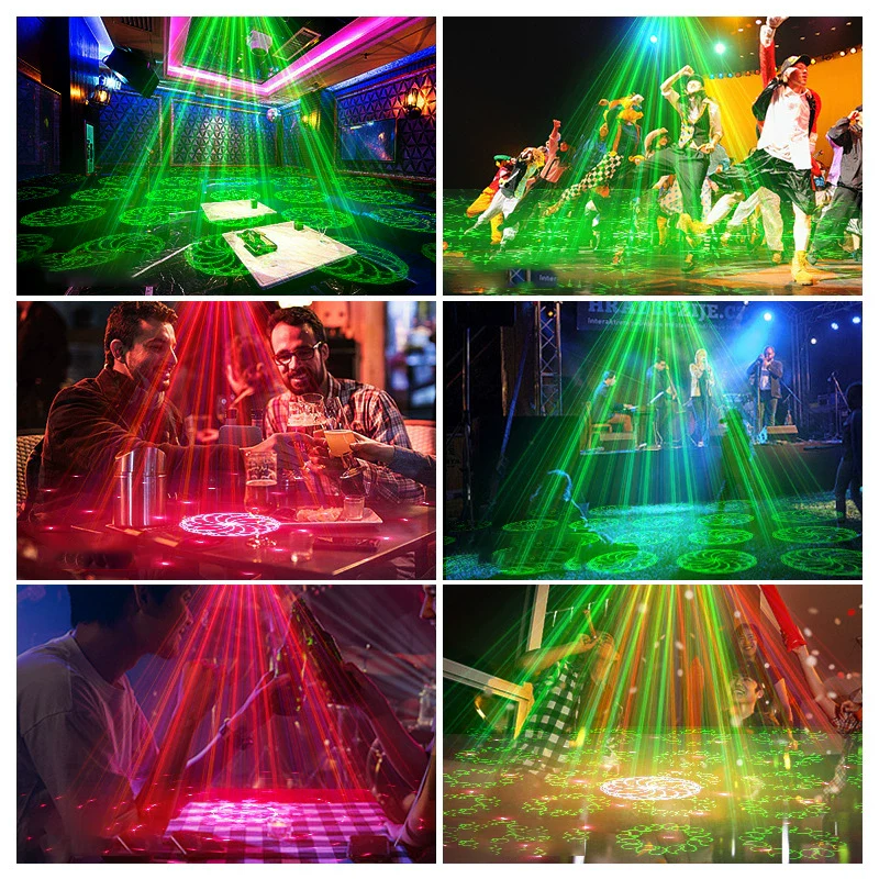 📢📢50 % DE RÉDUCTION !! ⏰Projecteur laser DJ avec 7 modes d'éclairage et télécommande - Image 6