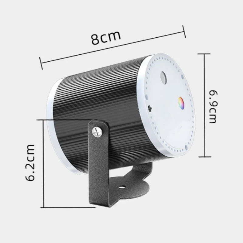 📢📢50 % DE RÉDUCTION !! ⏰Projecteur laser DJ avec 7 modes d'éclairage et télécommande - Image 8