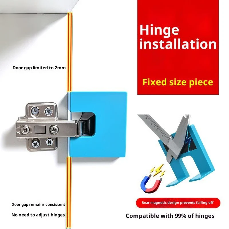 📢📢50 % de réduction !!!✨🔧Le Easy Hinge Mate - Votre solution rapide pour l'installation de portes.