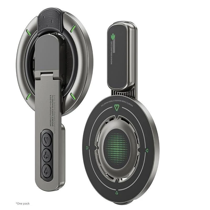 Double-Sided Magnetic Mobile Phone Ring Buckle Bracket - Image 7