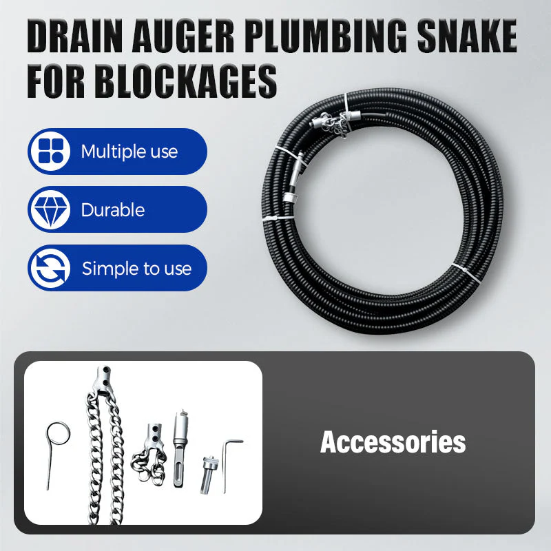 đDurĂ©e limitĂ©e moyenne 60% de rĂ©ductionđ„Serpent de plomberie pour drains bouchĂ©s