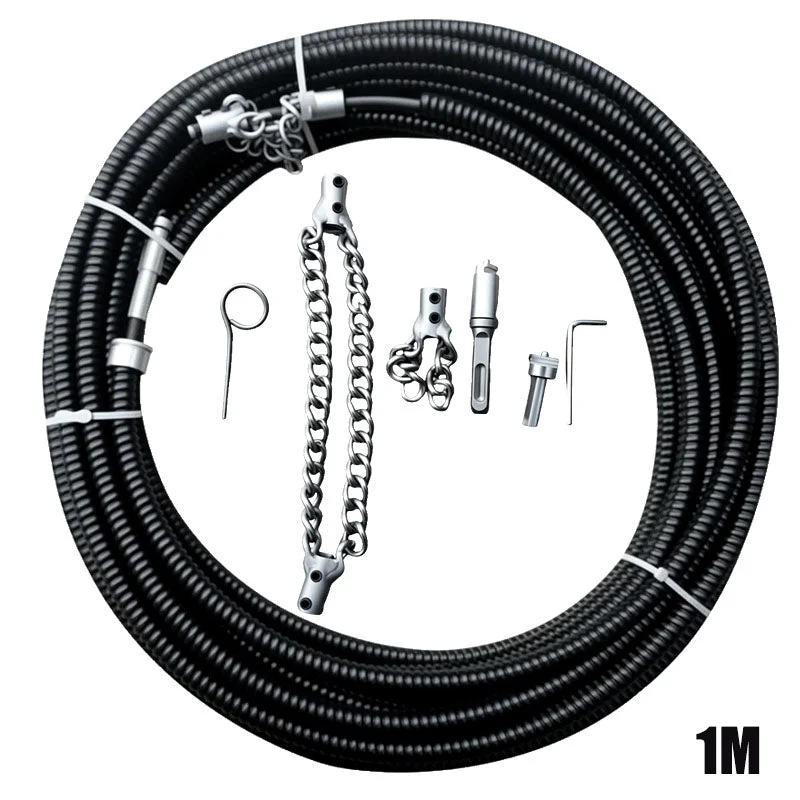 đDurĂ©e limitĂ©e moyenne 60% de rĂ©ductionđ„Serpent de plomberie pour drains bouchĂ©s - Image 7