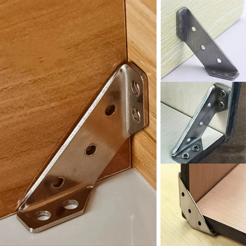 📢📢50 % de réduction !! ⏰Support triangulaire en acier inoxydable🔧 - Image 3