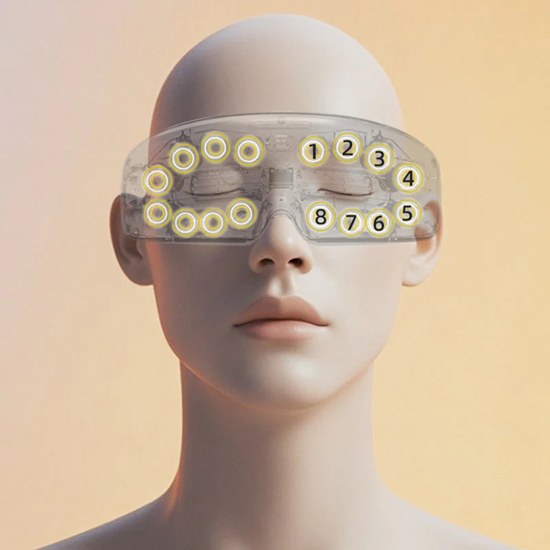 đ„2025 Vente Ă chaudđ„ Masseur pour les yeux avec chaleur et refroidissement - Image 4