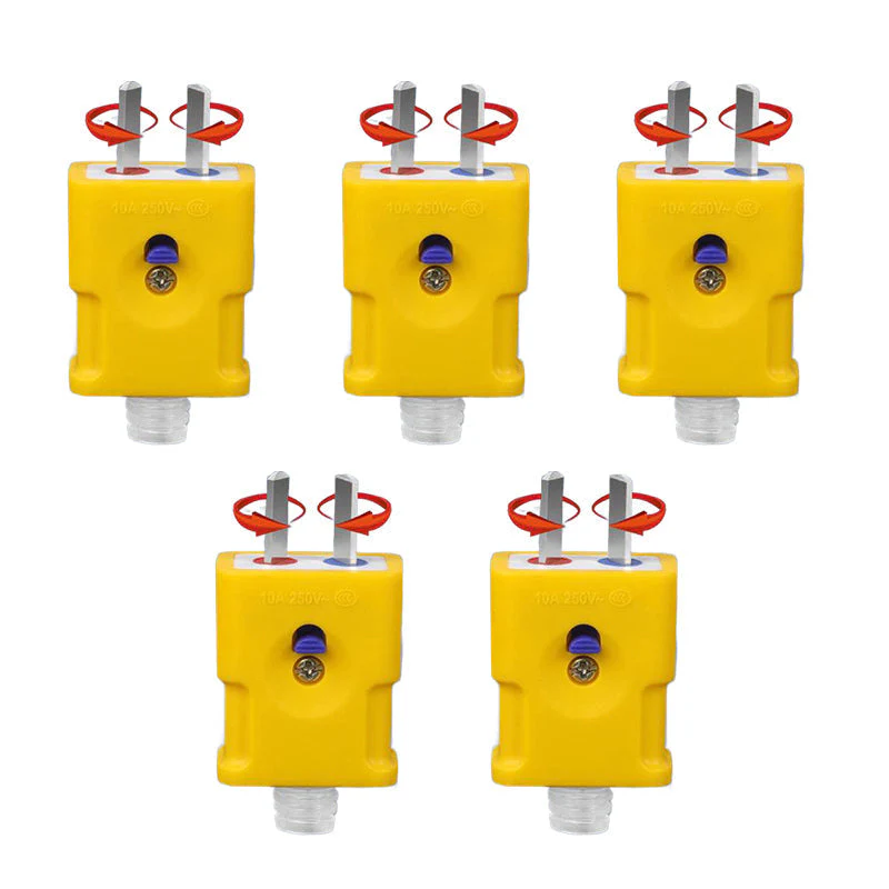📢📢Achetez-en 1， obtenez-en 1 gratuitement⏰Fiche électrique rotative à deux broches à double mode - Image 14