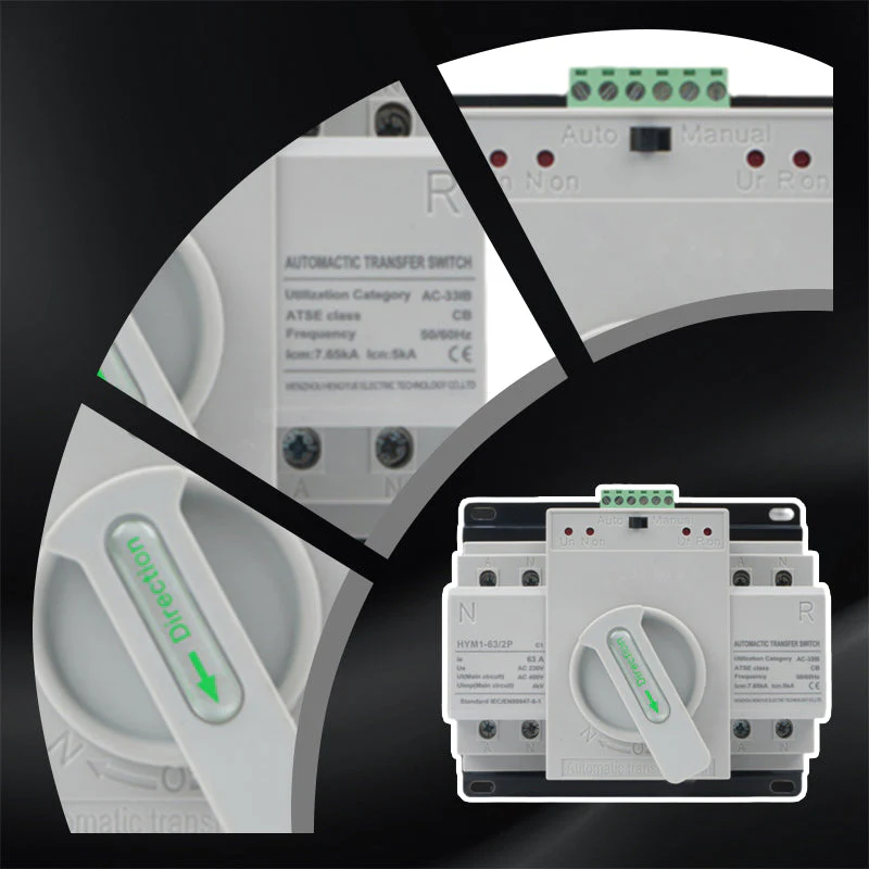 Contrôle automatique de commutation de transmission de puissance double 220V - Image 5