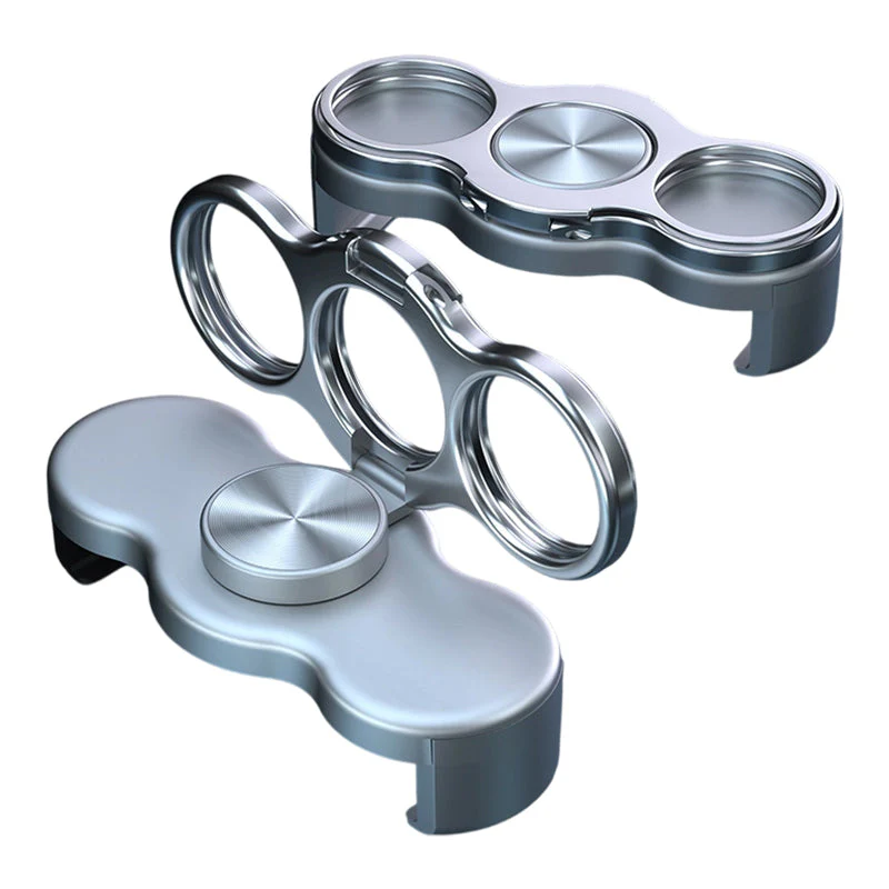 Dual-Ring Three-Finger Back Clip Holder - Image 2